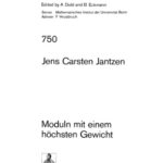 خرید و دانلود نسخه کامل کتاب Moduln mit einem hochsten Gewicht