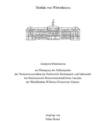 خرید و دانلود نسخه کامل کتاب Moduln von Wittvektoren