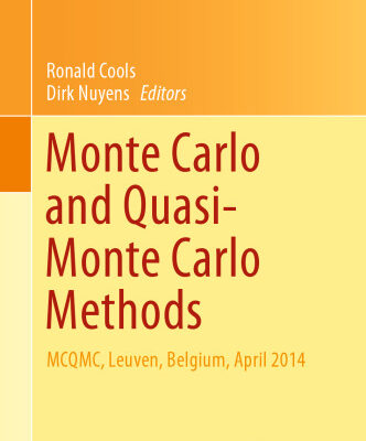 خرید و دانلود نسخه کامل کتاب Monte Carlo and Quasi-Monte Carlo Methods: MCQMC, Leuven, Belgium, April 2014