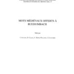 خرید و دانلود نسخه کامل کتاب Mots médiévaux offerts à Ruedi Imbach