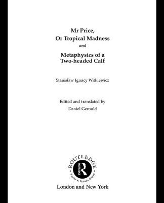 خرید و دانلود نسخه کامل کتاب Mr Price, or Tropical Madness and Metaphysics of a Two- Headed Calf (Routledge Harwood Polish and Eastern European Theatre Archive, 12)