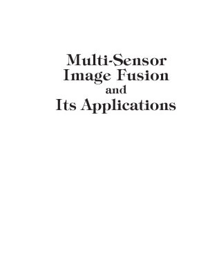 خرید و دانلود نسخه کامل کتاب Multi-sensor image fusion and its applications