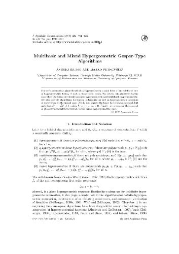 خرید و دانلود نسخه کامل کتاب Multibase Gosper-type algorithms. JSC 1999_68b496dc480d0.jpeg خرید و دانلود نسخه کامل کتاب Multibase Gosper-type algorithms. JSC 1999