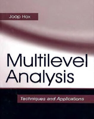 خرید و دانلود نسخه کامل کتاب Multilevel Analysis – Techniques and Applications