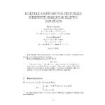 خرید و دانلود نسخه کامل کتاب Multiple solutions for perturbed indefinite semilinear elliptic equations