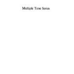 خرید و دانلود نسخه کامل کتاب Multiple time series