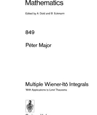 خرید و دانلود نسخه کامل کتاب Multiple Wiener-Ito Integrals