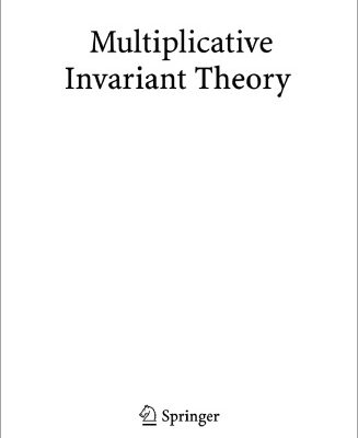 خرید و دانلود نسخه کامل کتاب Multiplicative Invariant Theory