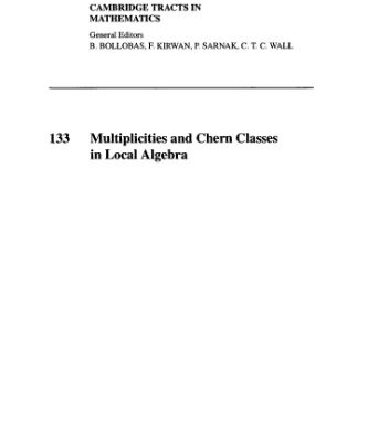 خرید و دانلود نسخه کامل کتاب Multiplicities and Chern Classes in Local Algebra