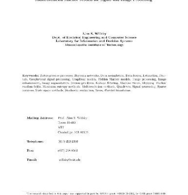 خرید و دانلود نسخه کامل کتاب Multiresolution Markov models for signal and image processing