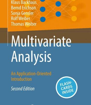 خرید و دانلود نسخه کامل کتاب Multivariate Analysis: An Application-Oriented Introduction
