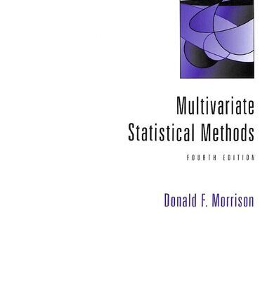 خرید و دانلود نسخه کامل کتاب Multivariate Statistical Methods