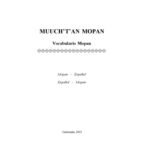 خرید و دانلود نسخه کامل کتاب MUUCH’T’AN MOPAN Vocabulario maya Mopan