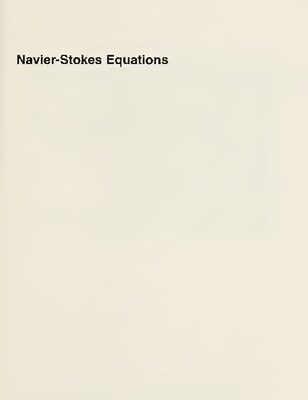 خرید و دانلود نسخه کامل کتاب Navier-Stokes Equations