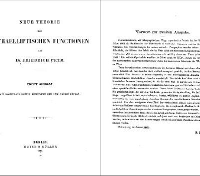 خرید و دانلود نسخه کامل کتاب Neue Theorie der ultraelliptischen Funktionen