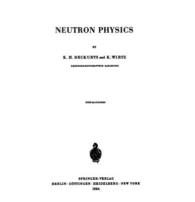 خرید و دانلود نسخه کامل کتاب Neutron physics