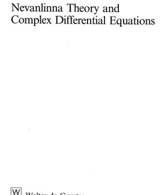خرید و دانلود نسخه کامل کتاب Nevanlinna theory and complex differential equations