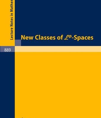 خرید و دانلود نسخه کامل کتاب New Classes of Lp-Spaces