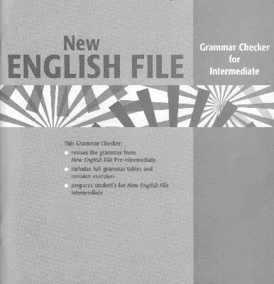 خرید و دانلود نسخه کامل کتاب New English File Grammar Checker for Intermediate