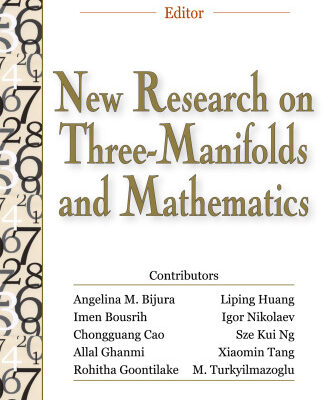 خرید و دانلود نسخه کامل کتاب New Research on Three-Manifolds And Mathematics