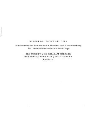 خرید و دانلود نسخه کامل کتاب Niederdeutsche Beiträge: Festschrift für Felix Wortmann zum 70. Geburtstag