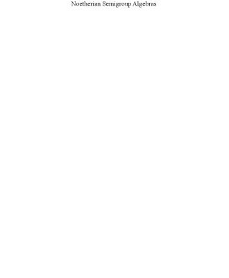 خرید و دانلود نسخه کامل کتاب Noetherian semigroup algebras (no pp. 10,28,42,53,60)