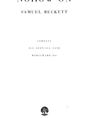 خرید و دانلود نسخه کامل کتاب Nohow On: Company, Ill Seen Ill Said, Worstward Ho: Three Novels