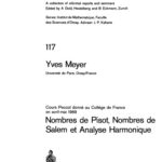 خرید و دانلود نسخه کامل کتاب Nombres de Pisot, Nombres de Salem et Analyse Harmonique