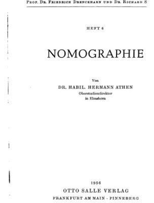 خرید و دانلود نسخه کامل کتاب Nomographie