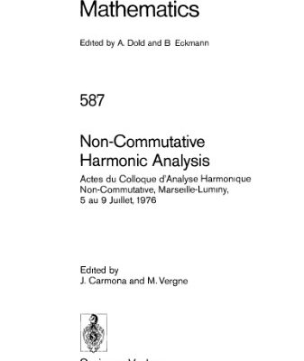 خرید و دانلود نسخه کامل کتاب Non-Commutative Harmonic Analysis