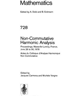 خرید و دانلود نسخه کامل کتاب Non-Commutative Harmonic Analysis