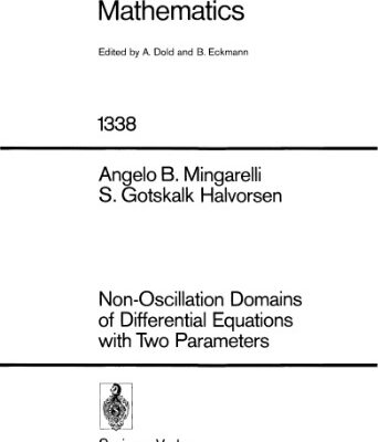 خرید و دانلود نسخه کامل کتاب Non-Oscillation Domains of Differential Equations with Two Parameters