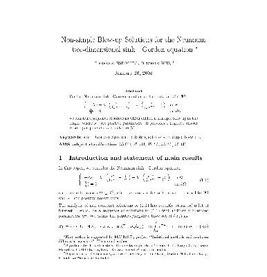 خرید و دانلود نسخه کامل کتاب Non-simple blow-up solutions for the Neumann two-dimensional sinh-gordon equation