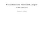 خرید و دانلود نسخه کامل کتاب Nonarchimedean functional analysis