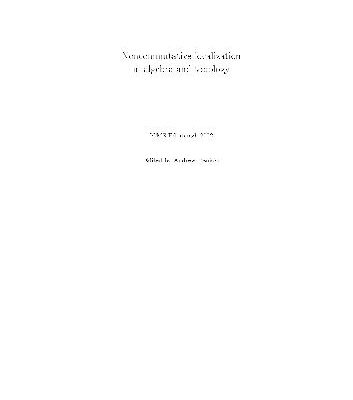 خرید و دانلود نسخه کامل کتاب Noncommutative localization in algebra and topology