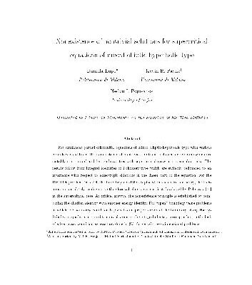 خرید و دانلود نسخه کامل کتاب Nonexistence of nontrivial solutions for supercritical equations of mixed elliptic-hyperbolic type