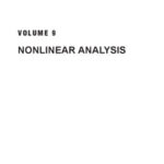 خرید و دانلود نسخه کامل کتاب Nonlinear analysis