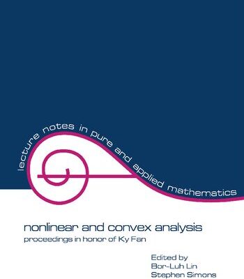 خرید و دانلود نسخه کامل کتاب Nonlinear and Convex Analysis: Proceedings in Honor of Ky Fan
