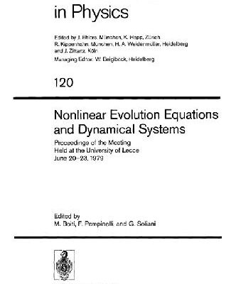 خرید و دانلود نسخه کامل کتاب Nonlinear evolution equations and dynamical systems