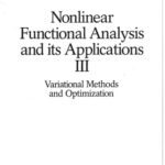 خرید و دانلود نسخه کامل کتاب Nonlinear functional analysis vol.3: Variational methods and optimization