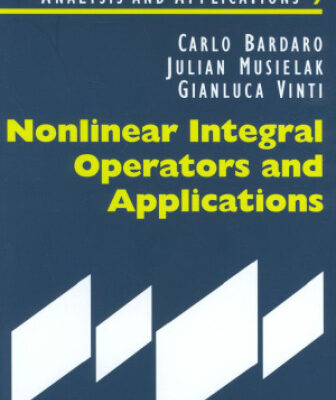 خرید و دانلود نسخه کامل کتاب Nonlinear integral operators and applications