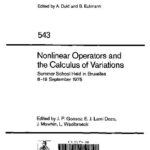 خرید و دانلود نسخه کامل کتاب Nonlinear Operators and the Calculus and Variations