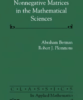خرید و دانلود نسخه کامل کتاب Nonnegative Matrices in the Mathematical Sciences