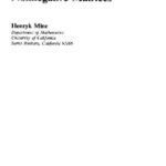 خرید و دانلود نسخه کامل کتاب Nonnegative matrices