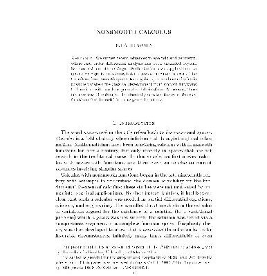خرید و دانلود نسخه کامل کتاب Nonsmooth calculus