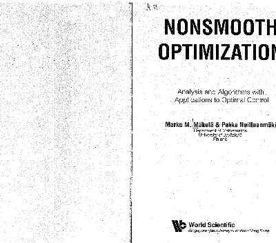خرید و دانلود نسخه کامل کتاب Nonsmooth Optimization