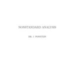 خرید و دانلود نسخه کامل کتاب Nonstandard analysis