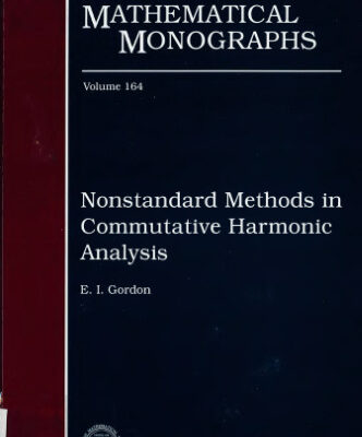 خرید و دانلود نسخه کامل کتاب Nonstandard Methods in Commutative Harmonic Analysis