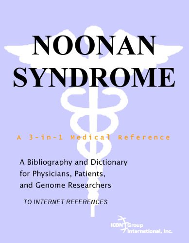 خرید و دانلود نسخه کامل کتاب Noonan Syndrome – A Bibliography and Dictionary for Physicians, Patients, and Genome Researchers_68b3721c0ff22.jpeg خرید و دانلود نسخه کامل کتاب Noonan Syndrome – A Bibliography and Dictionary for Physicians, Patients, and Genome Researchers