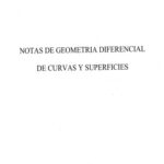 خرید و دانلود نسخه کامل کتاب Notas de Geometría Diferencial de Curvas y Superficies
